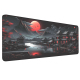 Tapis De Souris Étendu Pour Bureau Et Gaming 30 x 60 cm Surface Tissée Antidérapante Résistante Aux Taches Bords Surjetés - w...