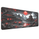 Tapis De Souris Étendu Pour Bureau Et Gaming 30 x 60 cm Surface Tissée Antidérapante Résistante Aux Taches Bords Surjetés - w...