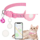 Collier GPS Pour Chat Avec Suivi En Temps Réel Compatible iOS Android Et Air Tag Boucle Anti Étranglement Réfléchissant - www...