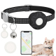Collier GPS Pour Chat Avec Suivi En Temps Réel Compatible iOS Android Et AirTag Boucle Anti Étranglement Réfléchissant - www....