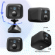 Caméra De Surveillance WiFi Pour La Maison Vision Nocturne Détection De Mouvement Notifications Et Vidéo 1296P - www.yonis-sh...