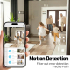 Caméra De Surveillance WiFi Pour La Maison Vision Nocturne Détection De Mouvement Notifications Et Vidéo 1296P - www.yonis-sh...