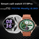 Montre Connectée Avec Appels Bluetooth Et Suivi Santé Écran Couleur 1,52 Pouce Photo À Distance Charge Magnétique - www.yonis...