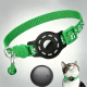Collier Pour Chat Traceur Intégré Localisation En Temps Réel Boucle Anti Étranglement Réfléchissant Ajustable 18 À 33 Cm - ww...