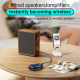 Adaptateur Audio Bluetooth 5.4 Émetteur Récepteur AUX Pour Voiture Avec Écran HD 4 Modes Et Lecture TF - www.yonis-shop.com