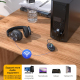 Adaptateur Audio Bluetooth 5.4 Émetteur Récepteur AUX Pour Voiture Avec Écran HD 4 Modes Et Lecture TF - www.yonis-shop.com