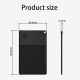 Traceur GPS Bluetooth Carte Ultra-Fine Pour Objets Avec Localisation En Temps Réel Et Alertes De Perte Compatible Android Fin...