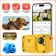 Traceur GPS Pour Animaux 4G Avec Caméra HD 1080P Suivi En Temps Réel Autonomie 10 Jours Étanchéité IP66 - www.yonis-shop.com