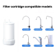 Cartouche Filtrante Pour Robinet À Eau Potable À Filtration Multistade Au Charbon Actif Et Membrane Ultrafiltrante - www.yoni...