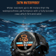Montre Connectée Sport Avec Lampe Torche Écran AMOLED 1,43 Pouce Appels Bluetooth Suivi Santé Autonomie 25 À 35 Jours - www.y...