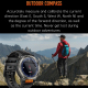 Montre Connectée Sport Avec Lampe Torche Écran AMOLED 1,43 Pouce Appels Bluetooth Suivi Santé Autonomie 25 À 35 Jours - www.y...
