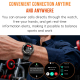 Montre Connectée Sport Avec Lampe Torche Écran AMOLED 1,43 Pouce Appels Bluetooth Suivi Santé Autonomie 25 À 35 Jours - www.y...