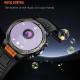 Montre Connectée Sport Avec Lampe Torche Écran AMOLED 1,43 Pouce Appels Bluetooth Suivi Santé Autonomie 25 À 35 Jours - www.y...