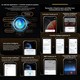 Smartphone Robuste 4G À Grande Autonomie Batterie 20000mAh Écran FHD+ 120Hz 12Go 256Go Caméra Nocturne: VEVENT - www.yonis-sh...