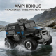 Véhicule Blindé Radiocommandé Tout-Terrain Amphibie Étanche 4x4 Avec Télécommande 2,4 GHz Et 30 Minutes D’Autonomie - www.yon...
