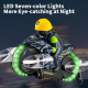Moto Télécommandée Amphibie Avec Fonctions Voiture Et Drone Mode Drift Et Atterrissage Automatique - www.yonis-shop.com