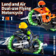 Moto Télécommandée Amphibie Avec Fonctions Voiture Et Drone Mode Drift Et Atterrissage Automatique - www.yonis-shop.com
