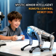 Robot Chien Télécommandé Programmable Avec Mode Capteur Lumières Musique Et Autonomie De 30 Minutes - www.yonis-shop.com
