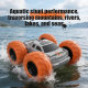 Voiture Télécommandée Amphibie Tout Terrain Réversible Pour Cascades Avec Modes Terre Et Eau Autonomie 45 Min - www.yonis-sho...