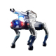 Robot Chien Télécommandé Avec Tourelle Programmable Dialogue Intelligent Contrôle Par Gravité Et Autonomie De 30 Minutes