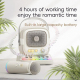 Enceinte Karaoké Bluetooth Portable Avec Microphone Sans Fil Clavier Piano Et Éclairage Multicolore - www.yonis-shop.com