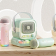 Enceinte Karaoké Bluetooth Portable Avec Microphone Sans Fil Clavier Piano Et Éclairage Multicolore - www.yonis-shop.com