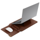 Housse Pour Ordinateur Portable 14,2 Pouces Support Magnétique Tapis De Souris Intégré Protection EVA Bleu Marine - www.yonis...