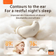 Écouteurs Bluetooth Sans Fil Pour Le Sommeil Avec Réduction Active Du Bruit Et Modes De Bruit Blanc 20 Heures D’Autonomie - w...