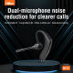 Écouteur Bluetooth Mono Intra Auriculaire Avec Crochet D’Oreille Pour Appels Réduction Du Bruit Double Connexion 27 Heures D’...
