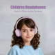 Casque Audio Sans Fil Pour Enfants Bluetooth 6.0 Avec Mode Enfant Double Connexion Et Autonomie 25 Heures - www.yonis-shop.com