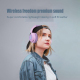 Casque Audio Sans Fil Pour Enfants Bluetooth 6.0 Avec Mode Enfant Double Connexion Et Autonomie 25 Heures - www.yonis-shop.com