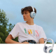 Casque Audio Sans Fil Pour Enfants Bluetooth 6.0 Avec Mode Enfant Double Connexion Et Autonomie 25 Heures - www.yonis-shop.com