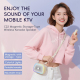 Enceinte Karaoké Portable Bluetooth Avec Deux Microphones Sans Fil Son Surround À 360 Degrés Et Éclairage Multicolore - www.y...