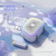 Enceinte Karaoké Portable Bluetooth Avec Deux Microphones Sans Fil Son Surround À 360 Degrés Et Éclairage Multicolore - www.y...