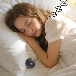 Enceinte Bluetooth Sous Oreiller Pour Le Sommeil Ultra Fine 8.6 Mm Autonomie 24 H Bruits Blancs Naturels