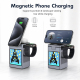 Station De Recharge Sans Fil 6 En 1 Pour Téléphone Montre Et Écouteurs Avec Enceinte Bluetooth Pixel Art RGB - www.yonis-shop...