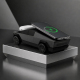 Station De Charge Sans Fil 3 En 1 Pour Smartphone Montre Et Écouteurs Avec Chargeur Magnétique Rotatif À 90° Jusqu’À 15 W - w...