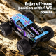 Voiture Télécommandée Tout-Terrain Amphibie 4x4 Avec Rotation À 360° Télécommande 2 4 GHz Et Batterie USB 25 Min - www.yonis-...