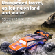 Voiture Télécommandée Tout-Terrain Amphibie 4x4 Avec Rotation À 360° Télécommande 2 4 GHz Et Batterie USB 25 Min - www.yonis-...