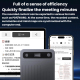 Enregistreur Vocal Intelligent Magnétique 64 Go Pour Réunions Et Appels Avec Transcription Traduction Et Résumé IA En 101 Lan...