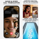 Lunettes Connectées IA Avec Caméra 8 MP Vidéo Assistant Vocal WiFi Verres Anti Lumière Bleue Noires - www.yonis-shop.com