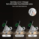 Support De Charge Sans Fil 3 En 1 Magnétique Pour Téléphone Montre Et Écouteurs Design Chiot Avec Éclairage Tactile - www.yon...