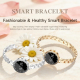 Montre Connectée Bracelet Avec Suivi Cardiaque Oxygène Sanguin Sommeil Et Écran Activé Au Lever Du Poignet - www.yonis-shop.com