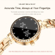 Montre Connectée Bracelet Avec Suivi Cardiaque Oxygène Sanguin Sommeil Et Écran Activé Au Lever Du Poignet - www.yonis-shop.com