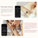 Montre Connectée Bracelet Avec Suivi Cardiaque Oxygène Sanguin Sommeil Et Écran Activé Au Lever Du Poignet - www.yonis-shop.com
