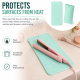 Tapis Pochette En Silicone Thermorésistant 2 En 1 Pour Lisseur Et Fer À Boucler Antidérapant De Voyage - www.yonis-shop.com