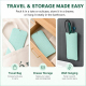 Tapis Pochette En Silicone Thermorésistant 2 En 1 Pour Lisseur Et Fer À Boucler Antidérapant De Voyage - www.yonis-shop.com