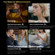 Écouteurs Bluetooth Sans Fil Pour Musique Et Appels Avec ANC 55 Db LDAC 6 Microphones 35 Heures D’Autonomie - www.yonis-shop.com
