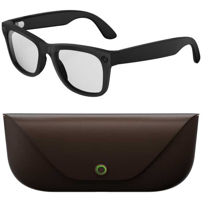 Lunettes Intelligentes De Traduction Avec Caméra HD 8 Mégapixels Assistant Vocal IA Et Transmission WiFi - www.yonis-shop.com