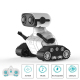 # Robot Télécommandé Pour Enfant Rechargeable À Chenilles Avec Lumières Musique Et Autonomie 100 À 120 Minutes - www.yonis-sh...